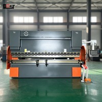 Precio de Fábrica BOST, Sistema de Control Da53t, Prensa Plegadora CNC Electrohidráulica Servo de 6+1 Ejes, 3200 mm, 4 m, en Venta