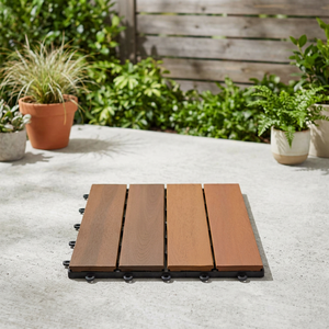 Offre Spéciale GWV-6040 Carrelage en Bois Massif Texture Acacia, Design Moderne pour Balcon et Sol Extérieur, Idéal pour Carreaux Carrés - Product Image 3