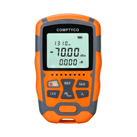 OPM Handheld Mini Fiber Optical Power Meter Probador de cable de fibra óptica-70 + 10 or -50 + 26