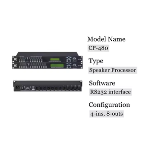 Digitaler Karaoke-Prozessor Dsp-Prozessor Digitaler Line-Array-Prozessor für den Außenbereich - Product Image 2