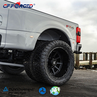 Jantes de camionnette robustes de 22 à 24 pouces, 10x225, forgées sur mesure pour Ford F-450 F-550, performance, jantes en alliage noir mat
