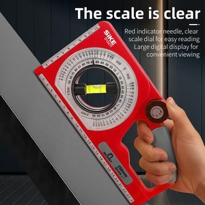 Nouveau <span class=keywords><strong>niveau</strong></span> <span class=keywords><strong>à</strong></span> <span class=keywords><strong>bulle</strong></span> multifonctionnel mini, règle de mesure de qualité, règle de mesure d'angle - Product Image 2