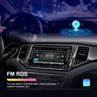 Autoradio Android Podofo 7'' 2+64 Go Carplay GPS WiFi USB Type-C pour VW/PASSAT/SKODA/POLO/GOLF/SEAT OEM ODM Personnalisé