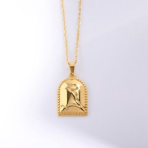 Spot High Like 12 costellazioni Star Map zircone costellazioni collana maglione catena - Product Image 3