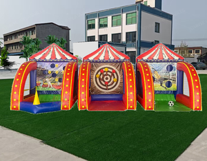 Коммерческий надувной аттракцион 3-в-1: новые интерактивные игры для детей, 3 различных надувных аттракциона для продажи - Product Image 3