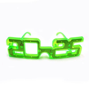 Lunettes LED de haute qualité 2025 qui brillent dans le noir, lunettes lumineuses, lunettes à volets LED pour le Nouvel An, fournitures pour événements et fêtes - Product Image 3