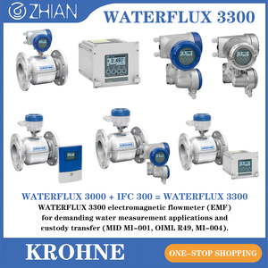 Débitmètre magnétique KROHNE IFC 300 DN400 400mm 16 pouces WATERFLUX 3300 Capteur de débit - Product Image 4
