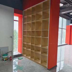 Étagère de présentation en bois moderne personnalisée pour supermarché Miniso Magasin pratique Centre commercial Hôtel & Bar à domicile - Product Image 1