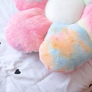 Soft Plush Flower Pillow Decorative <b>Throw</b> Cushion Colorful Floral Accent Pillow <b>for</b> Sofa Bed <b>Chair</b> Bedroom Home Decor - Product Image 5