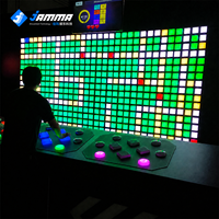 Jeu interactif de compétition par équipe avec boutons LED multi-joueurs pour centre de jeux et arène de divertissement intérieure