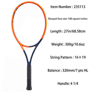 <span class=keywords><strong>Raquette</strong></span> de tennis HED Radical MP, style MP, avec construction en fibre de carbone dense, qualité professionnelle - Product Image 6