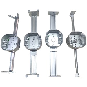 Xây Dựng Mới 4 Trong Thép Mạ Kẽm Hộp Bát Giác Với Có Thể Điều Chỉnh Thanh Móc Áo Điện Kim Loại Hộp Quạt Trần Với Khung - Product Image 3