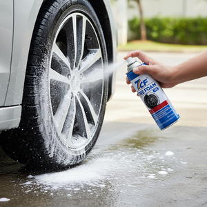 7CF nouveau produit d'entretien des pneus de voiture vente en gros produits automobiles nettoyeur de mousse de pneus - Product Image 4