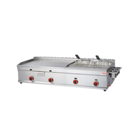 Gril à gaz plat de 730mm Équipement hôtelier et Machines de cuisine Four barbecue à vendre