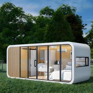 20-foot 40-foot Malus Pumila kabin lüks daire akıllı Malus Pumila yazlık uyku konteyner ev - Product Image 1