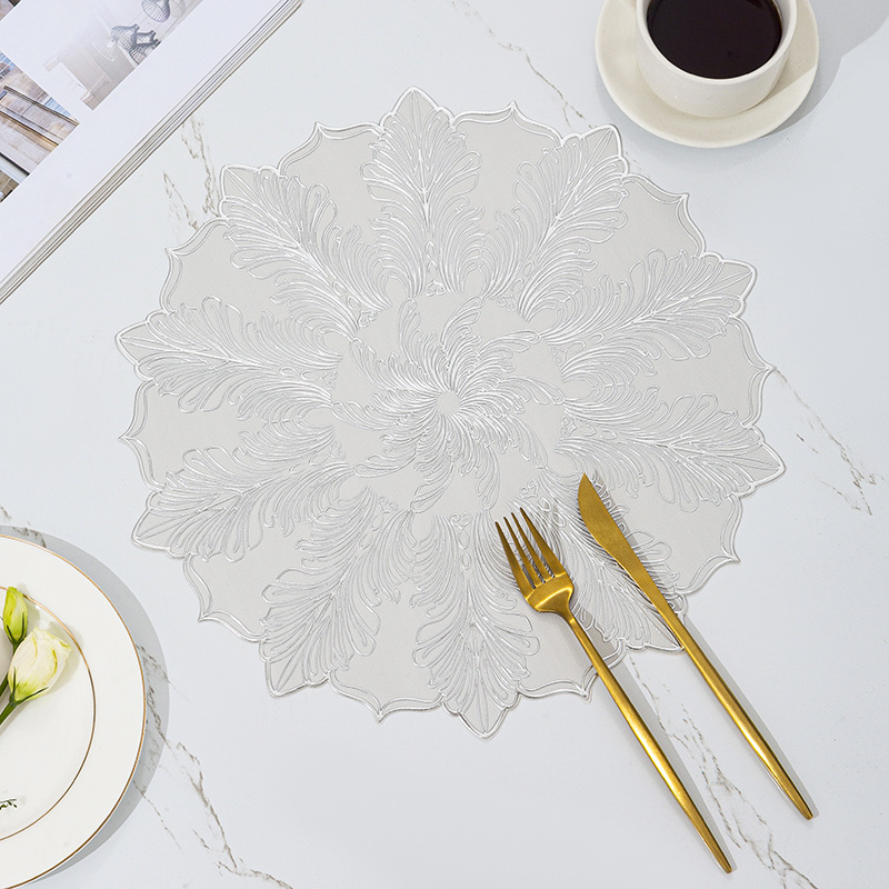Silver Feather Flower