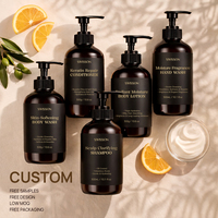Gel Douche Hydratant et Nourrissant Parfumé Hôtelier SPA Ingrédients Naturels 300g Nettoyage en Profondeur Lissant pour la Peau Lavant Corporel pour Femme