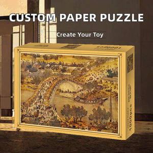 Rompecabezas de Papel Personalizado, Juguete DIY, 501-1000 Piezas, Juego al por Mayor para Regalo - Product Image 1