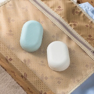 Soap Dish Oval Plastic With Lid Large Size Bathroom Soap Holder Portable Soap Tray For Home Use - Product Image 4
