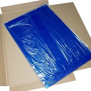 Foglio monouso per camera bianca tappetino adesivo trasparente blu per camera bianca
