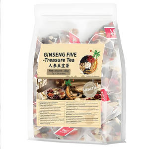 Premium <span class=keywords><strong>Ginseng</strong></span> Beş Hazine Çayı Geleneksel Çin Bitki Çayı Günlük Enerji ve Sağlık Desteği İçin - Product Image 1