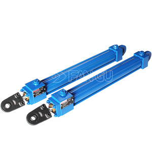 Cylindre hydraulique à tige <span class=keywords><strong>de</strong></span> traction série CDT3MP5 <span class=keywords><strong>de</strong></span> marque REXROTH, OEM/ODM, CDT3-MP5-25-12-250-F-11-B11HFDMWW, acier, course maximale 240 mm, <span class=keywords><strong>150</strong></span> - Product Image 4