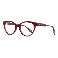Monturas de Gafas Ópticas de Acetato Laminado, Diseño de Moda de Lujo para Mujer, Ligeras, con Logotipo Personalizado de Mariposa, Gran Venta