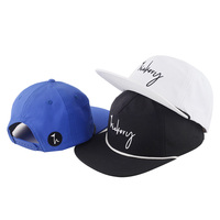 Gorra Snapback de nailon sin estructura de 5 paneles personalizada