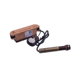 Adeline AD-40 Boisé pour Guitare De Voyage Son Trou Ramassage W-JAZZ - Product Image 1