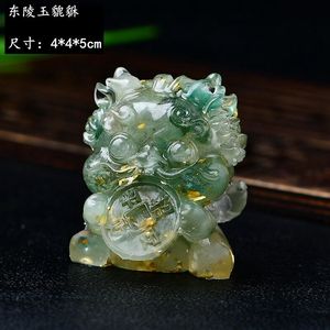 Ornements en cristal en gros HZ, ornements en <span class=keywords><strong>obsidienne</strong></span> noire <span class=keywords><strong>Pixiu</strong></span>, artisanat en cristal sculpté à la main - Product Image 4