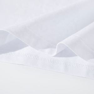 2024 camisetas blancas lisas al por mayor Camiseta de algodón con estampado personalizado Homme - Product Image 5