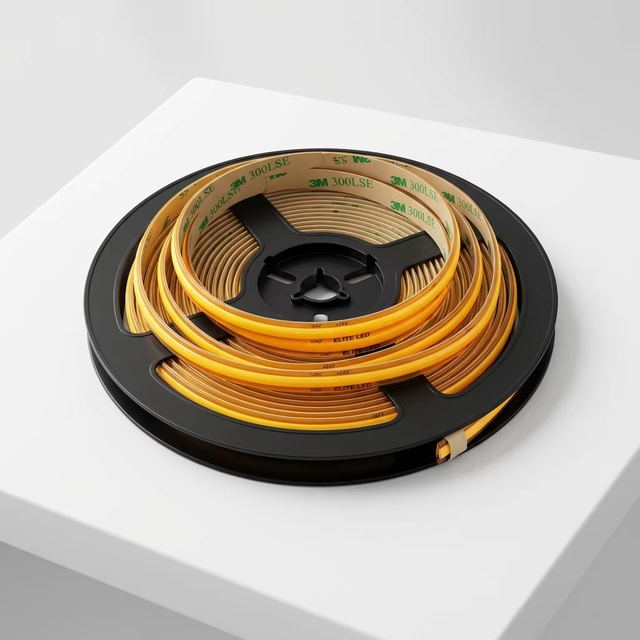 High CRI 90-95 97-98 COB LED Strip Light 8mm 528 Chips 24V/12V Free Cut Anywhere COB