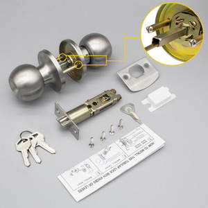 Thương mại trong nhà nhập đoạn Cửa Khóa thiết lập với 587 Knob chính phòng tắm khóa cho nội thất cửa thương mại cấp - Product Image 2