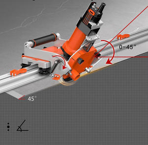 Professional Industrial 45-degree Tile Cutting Machine High-<b>Precision</b> Straight Bevel Ceramic Cutting <b>Tool</b> - Product Image 3