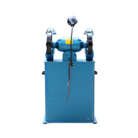 Meuleuse de table électrique monophasée personnalisée M3325, meuleuse de banc industrielle avec deux meules, 380V-50Hz 0,75kW