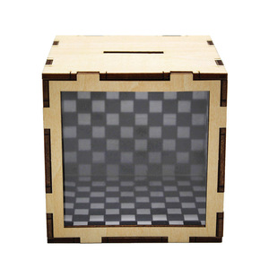 Caja Mágica de Madera para Ahorrar Dinero, Kit de Ciencia DIY, Formas Geométricas, Montaje Manual, Juguete Educativo para Niños de 7 a 9 Años - Product Image 4