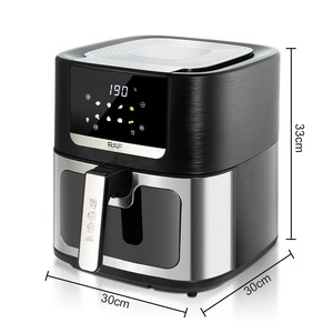 Friteuse électrique intelligente multifonctionnelle à écran tactile de haute qualité pour la maison, sans retournement, vente en gros - Product Image 5