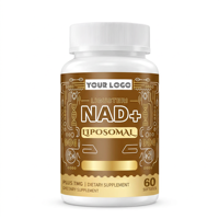 Capsules de peptides NAD en gélules molles pour adultes, soutien énergétique cellulaire naturel, 60 gélules molles, 60g, OEM ODM, marque privée