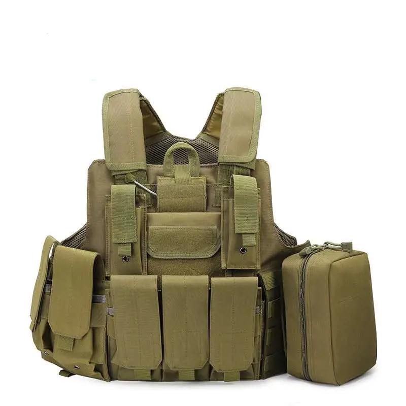 Camouflage Beschermende Apparatuur Outdoor Multifunctionele Tactical Guard Gear <span class=keywords><strong>Militaire</strong></span> Fans Leger Combat Kogelvrij Vest