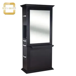 hair salon mirrors black granite styling stations of salon styling stations with storage for single sided styling station