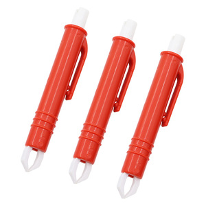 Lápiz removedor de garrapatas para perros, herramienta de plástico para cortar pulgas y garrapatas, rojo, azul, verde - Product Image 4