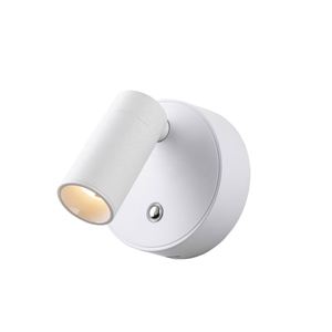 Custom Logo No Punch Rechargeable Hotel Bedroom <b>Bedside</b> <b>Wall</b> Lamp Black White Simple Living Room Background <b>Wall</b> <b>Light</b> - Product Image 1