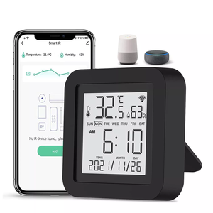 รีโมทอัจฉริยะอินฟราเรด 3 in 1 ควบคุมด้วยเสียง Alexa และแอป Tuya พร้อมเซ็นเซอร์วัดอุณหภูมิและความชื้น - Product Image 2