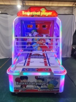 Machine de jeu d'arcade de basket-ball à monnayeur en métal, spéciale enfants, avec graphismes et couleurs impressionnants, nouvelle sortie