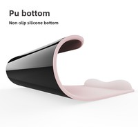 Repose-poignets double pour souris, couleur dégradée simple, protection épaissie pour poignets, idéal pour ordinateur et bureau