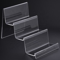 Présentoir multicouche en acrylique transparent thermoformable pour portefeuilles, lunettes et enveloppes