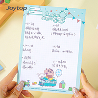 Joytop – Bloc-notes A5 personnalisé Crayon Shin-chan, papier d'art de haute qualité, bloc-notes d'écriture, bloc-notes juridique, cadeau scolaire, notes de dessin animé – Vente en gros