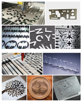 Machine de gravure rotative CNC Ruida à haute configuration, 3 axes, 3D, pour le bois et l'acrylique, avec support MDF, prise en charge des fichiers LAS, certifiée CE