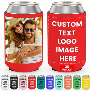 Enfriador de Latas de Cerveza de Neopreno de Alta Calidad, Porta Latas, Regalos para Fiestas, Kits de Herramientas Promocionales - Product Image 2