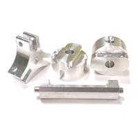 Kit de pièces usinées CNC en acier inoxydable et aluminium, usinage par électroérosion à fil, brochage et estampage métallique pour applications de portes